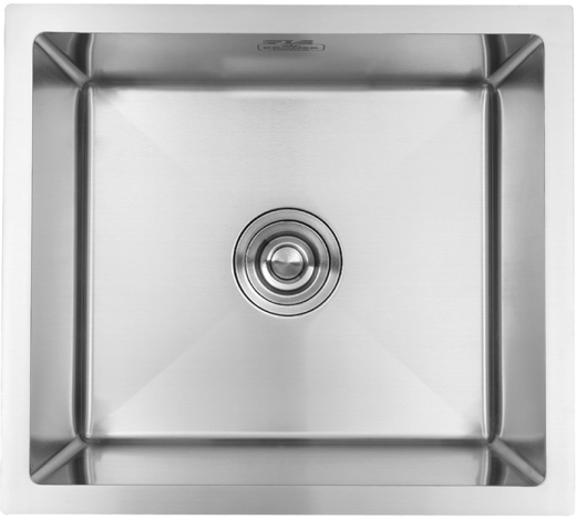 Кухонная мойка KRONER (KRP) Gebürstet-4843HM D3.0-1.0T215 + сушарка для посуди - 1