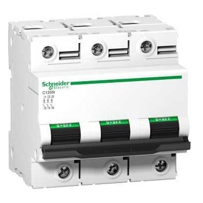 Автоматичний вимикач Schneider Electric C120N 3P 80A C - 1