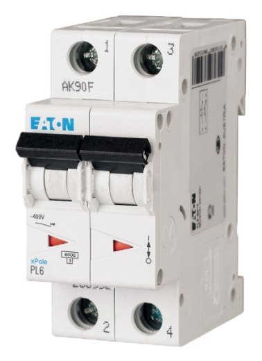 Вступний автомат Eaton PL6-C63/2 - 1