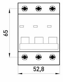 Модульный автоматический выключатель E.Next e.mcb.pro.60.3.C 3р 6А C (p042029) - 2