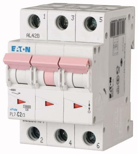 Автоматичний вимикач Eaton PL7-C2/3 - 1