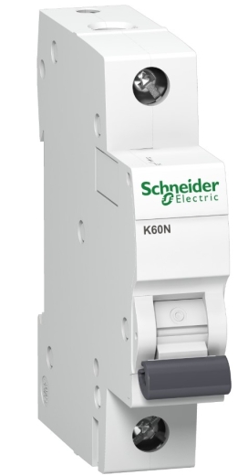 Автоматичний вимикач Schneider Electric K60N 1P 20A C 6кA (A9K02120) - 1