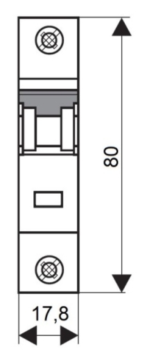 Автоматичний вимикач Schrack BM417110 4,5кА 10А 1P C - 7