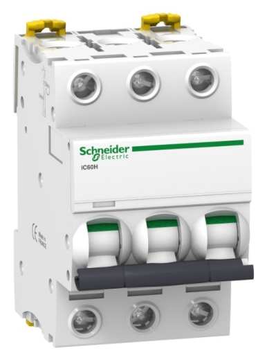 Автоматичний вимикач Schneider Electric A9F89316 iC60H 3P 16A C - 1