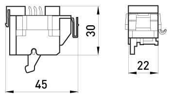 Додатковий контакт E.Next e.industrial.ukm.100.F (i0030002) - 2