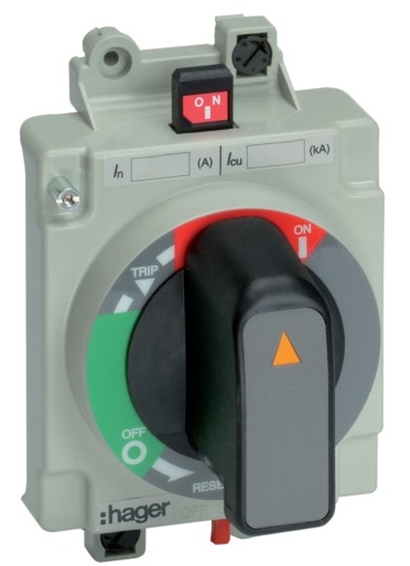 Поворотная ручка Hager HXC030H h250 с возможностью блокировки - 1