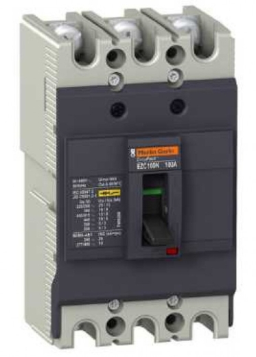 Автовимикач Schneider Electric EZC100N 3P 15кА 80А - 1