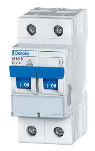 Автоматический выключатель Doepke DLS 6h B16-2 - 1