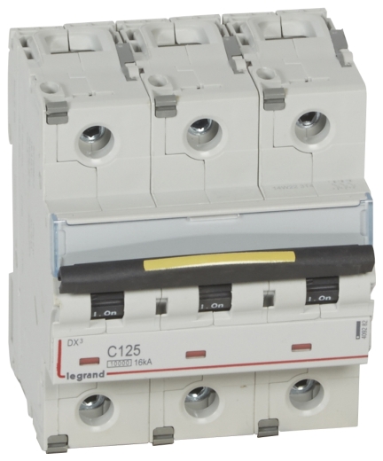 Ел.автомат DX³ 3П C 125A 16kA, Legrand - 1