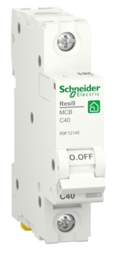Автоматический выключатель Schneider Electric R9F12140 RESI9 6кА 1P 40A C - 1