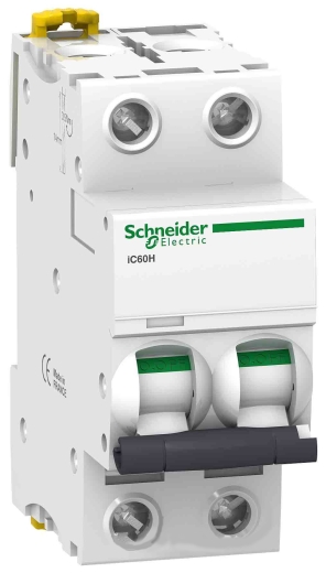 Автоматичний вимикач Schneider Electric iC60H 2P 40A C - 1