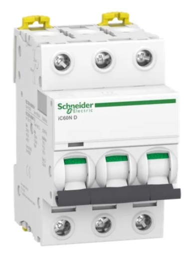 Автоматичний вимикач Schneider Electric A9F79350 iC60N 3P 50A C - 1