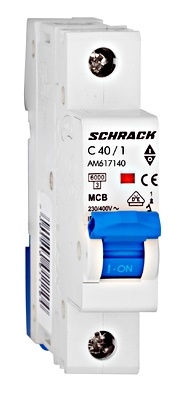 Автоматичний вимикач 40А 1P 6кА, Schrack Technik - 1