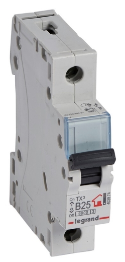 Автоматический выключатель Legrand B 25A 1П 6kA - 1