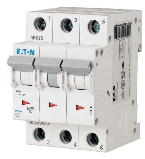 Автоматический выключатель Eaton Moeller PL7-D16/3 - 1