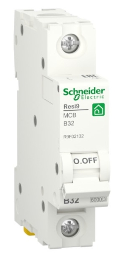 Автоматический выключатель Schneider Electric R9F02132 RESI9 6кА 1P 32A В - 1