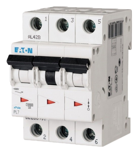 Автоматический выключатель Eaton Moeller PL7-D40/3 - 1