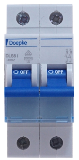 Автоматический выключатель Doepke DLS6i C25-2 - 3
