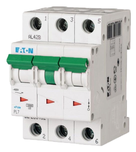 Електричний автомат Eaton Moeller PL7-D6/3 - 1