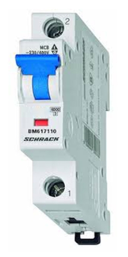 Автоматичний вимикач Schrack BM017106ME 10кА 6А 1P C ME - 1