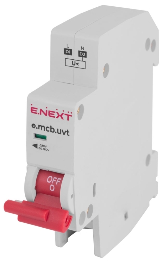 Расцепитель минимального напряжения E.Next e.mcb.uvt (p042104) - 1