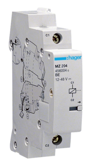 Розчіплювач незалежний Hager MZ204 - 1