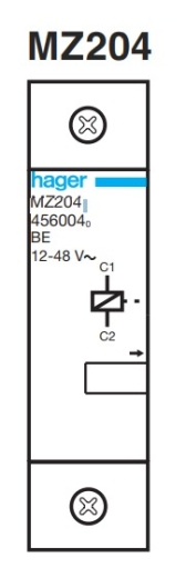 Розчіплювач незалежний Hager MZ204 - 3