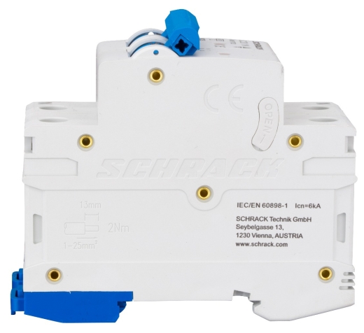 Автоматичний вимикач Schrack AM617620 6кА 20А 1P+N C - 5