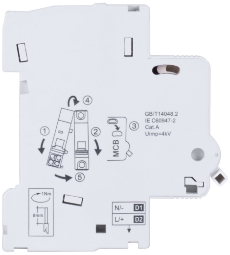 Расцепитель минимального напряжения E.Next e.mcb.stand.60.uvt (s1042104) - 4
