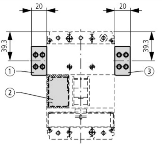 Розчіплювач Eaton Moeller NZM1-XA208-250AC/DC - 2