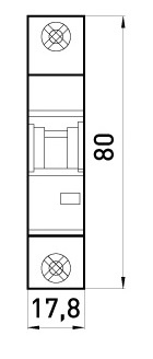 Модульный автоматический выключатель E.Next e.industrial.mcb.100.1.C25 1р 25А C (i0180005) - 2