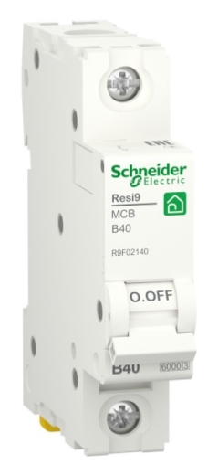 Автоматичний вимикач Schneider Electric R9F02140 RESI9 6кА 1P 40A - 1