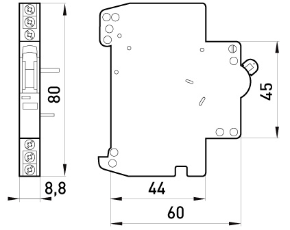 Блок додаткових контактів E.Next e.industrial.acs.znh.20 (i0240001) - 2