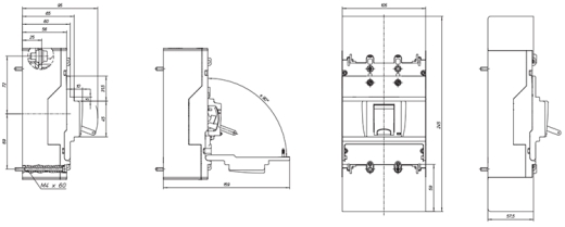 Автомат Eaton (Moeller) BZMB2-A250 - 3