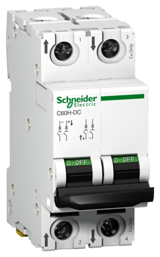 Автоматичний вимикач Shneider Electric A9N61521 500В DC 1А - 1