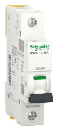 Автоматичний вимикач Schneider Electric A9F89116 iC60H 1P 16A C - 1