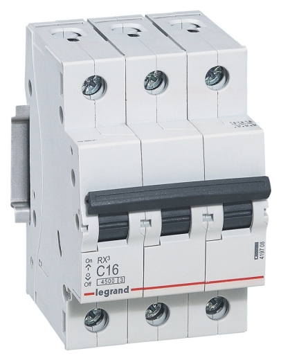 Автоматичний вимикач RX³ 4,5кА 32А 3п C, Legrand - 1