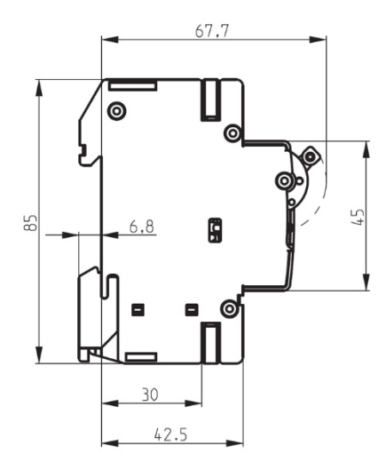 Автоматичний вимикач ETI 002125722 ETIMAT 10 3p B 63А (6 kA) - 2