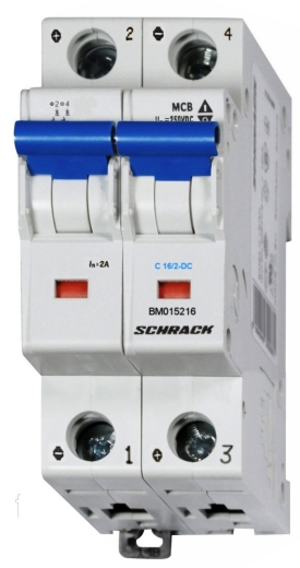 Автоматичний вимикач Schrack Technik BM015206ME 500В DC 6А - 1