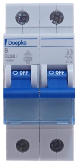 Автоматический выключатель Doepke DLS6i B20-2 - 3