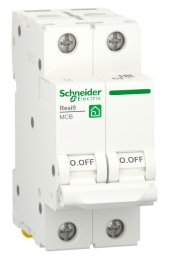 Автоматический выключатель Schneider Electric R9F02206 RESI9 6кА 2P 6A В - 1