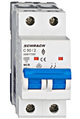 Електро-автомат 50А 2P 6кА, Schrack Technik - 1