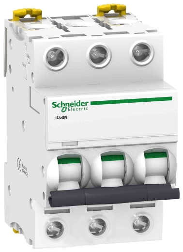 Автоматичний вимикач Schneider Electric iC60N 3P 20A C - 1
