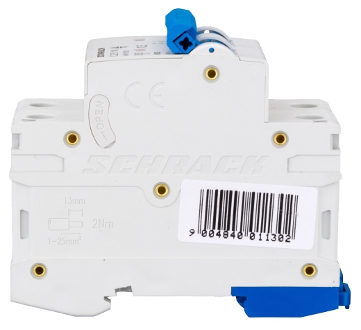 Автоматичний вимикач Schrack AM617625 6кА 25А 1P+N C - 3