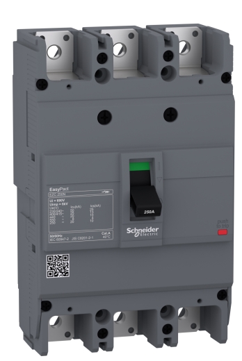 Автоматичний вимикач Schneider Electric EASYPACT EZC250N 3P3T 25кА 100А - 1