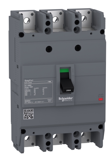 Автоматичний вимикач Schneider Electric EASYPACT EZC250N 3P3T 25кА 175A - 1