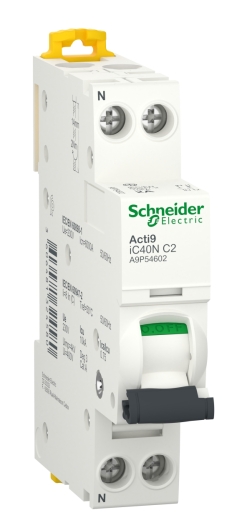 Автоматичний вимикач Schneider Electric Acti9 A9P54602 1P+N 2А C 6кА - 1