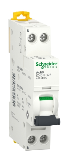 Автоматичний вимикач Schneider Electric Acti9 A9P54625 1P+N 25А C 6кА - 1