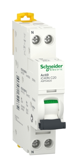 Автоматический выключатель Schneider Electric Acti9 A9P54620 1P+N 20А C 6кА - 1