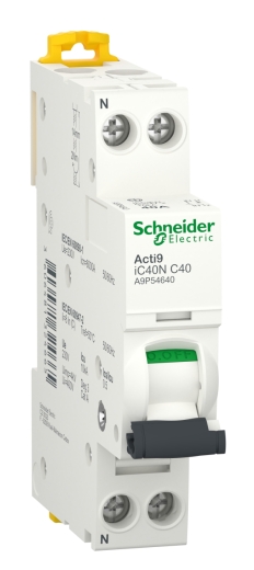 Автоматичний вимикач Schneider Electric Acti9 A9P54640 1P+N 40А C 6кА - 1